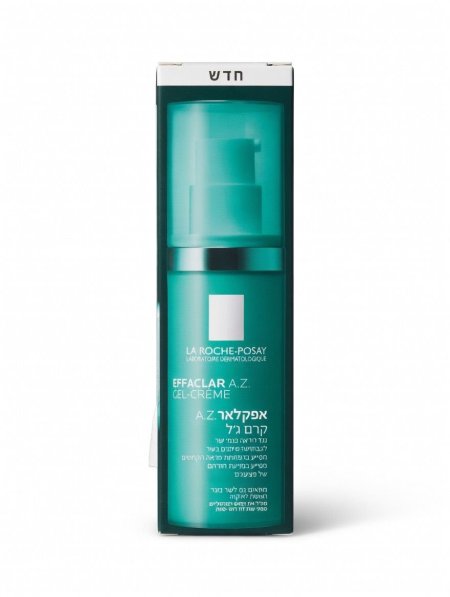 جل-كريم لاروش بوزيه إيفاكلار A.Z لعلاج حب الشباب وتنقية البشرة – La Roche-Posay Effaclar A.Z Gel-Creme